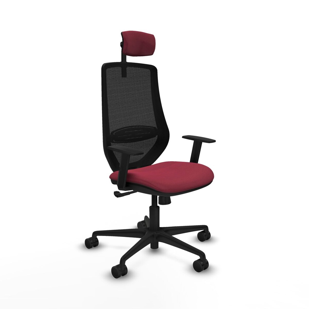 Office Chair Piqueras y Crespo D036N2W Maroon