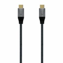 USB-C Cable Aisens A107-0671 1 m Grey (1 Unit)