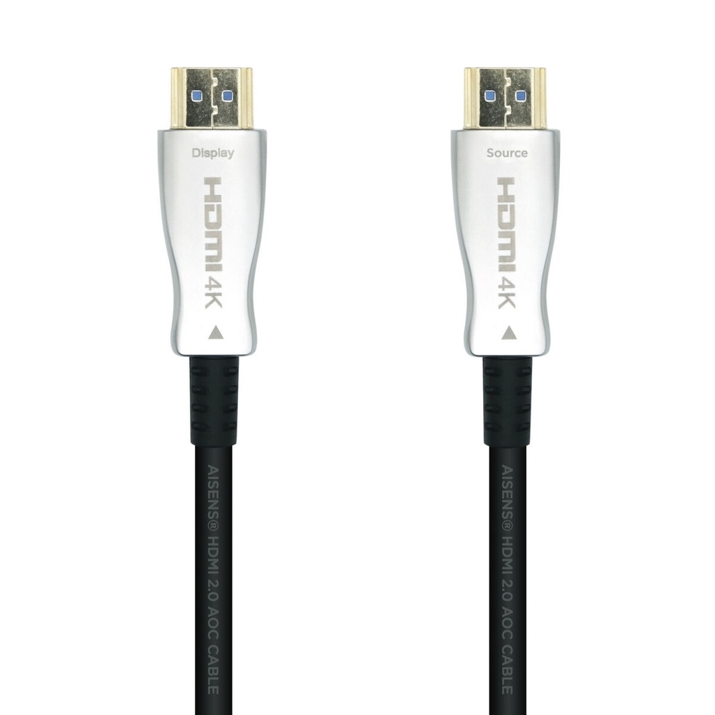 Cable HDMI Aisens A148-0378 Negro 20 m Alta velocidad Premium