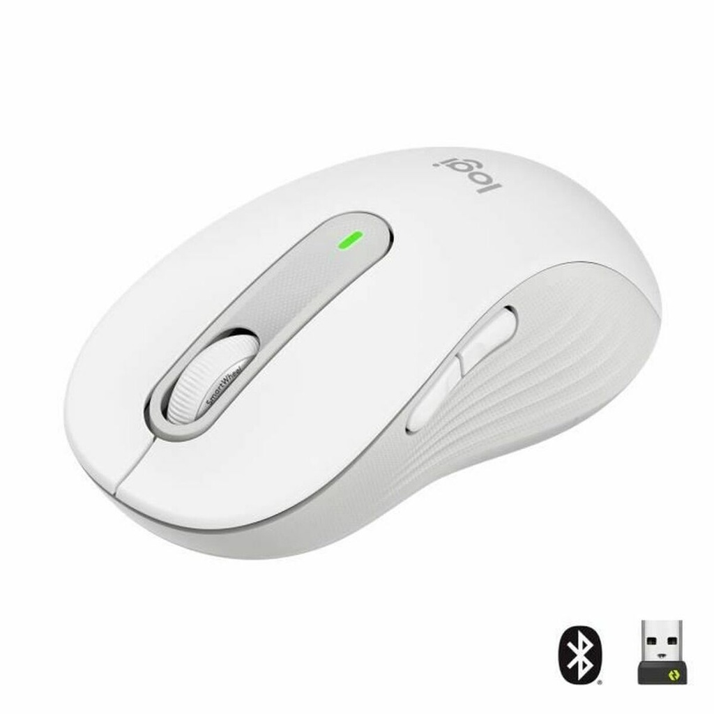 Ratón Inalámbrico Logitech Signature M650 Blanco