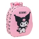 Mochila Escolar Kuromi Rosa 27 x 33 x 10 cm