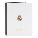Carpeta de anillas Real Madrid C.F. Blanco A4 26.5 x 33 x 4 cm