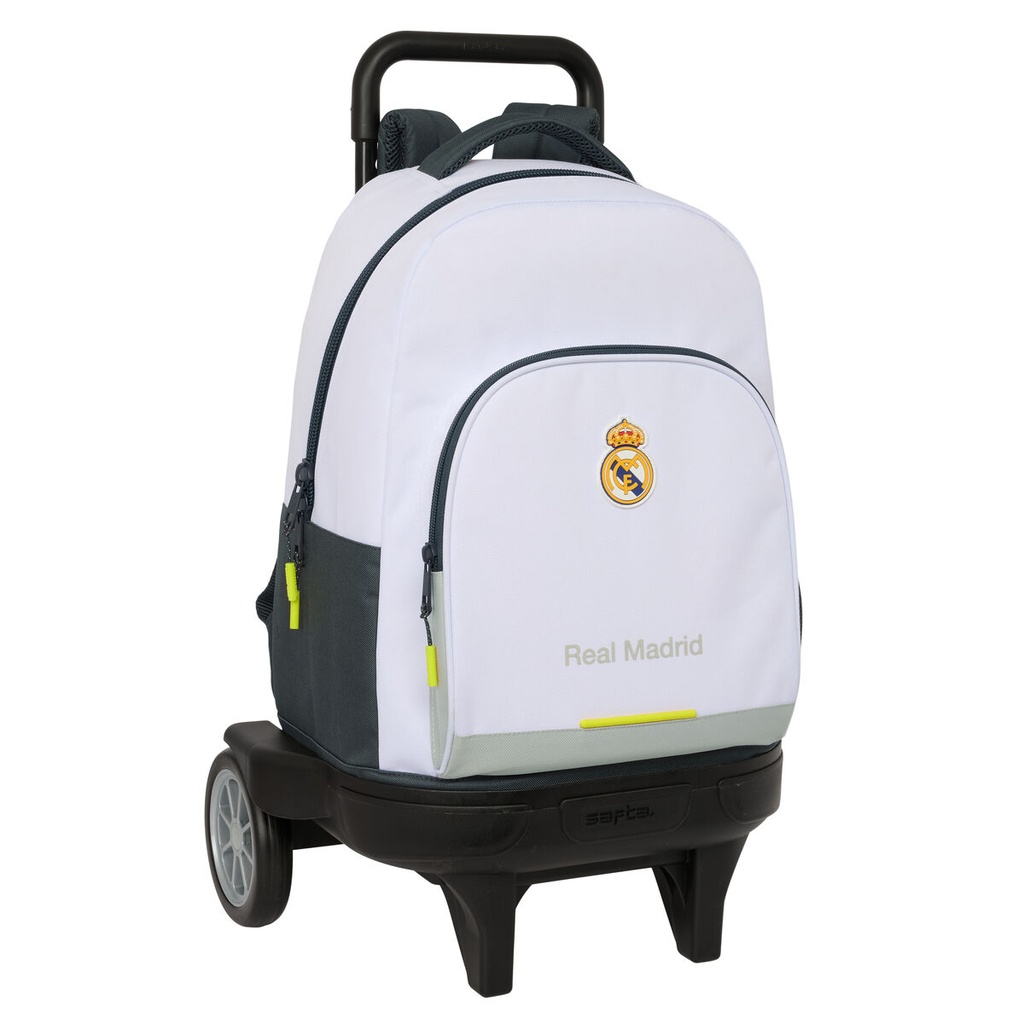 School Bag Real Madrid C.F. White 33 x 45 x 22 cm
