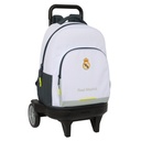 Mochila Escolar Real Madrid C.F. Blanco 33 x 45 x 22 cm