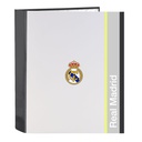 Carpeta de anillas Real Madrid C.F. Blanco A4 27 x 33 x 6 cm