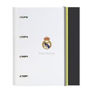 Carpeta de anillas Real Madrid C.F. Blanco 27 x 32 x 3.5 cm