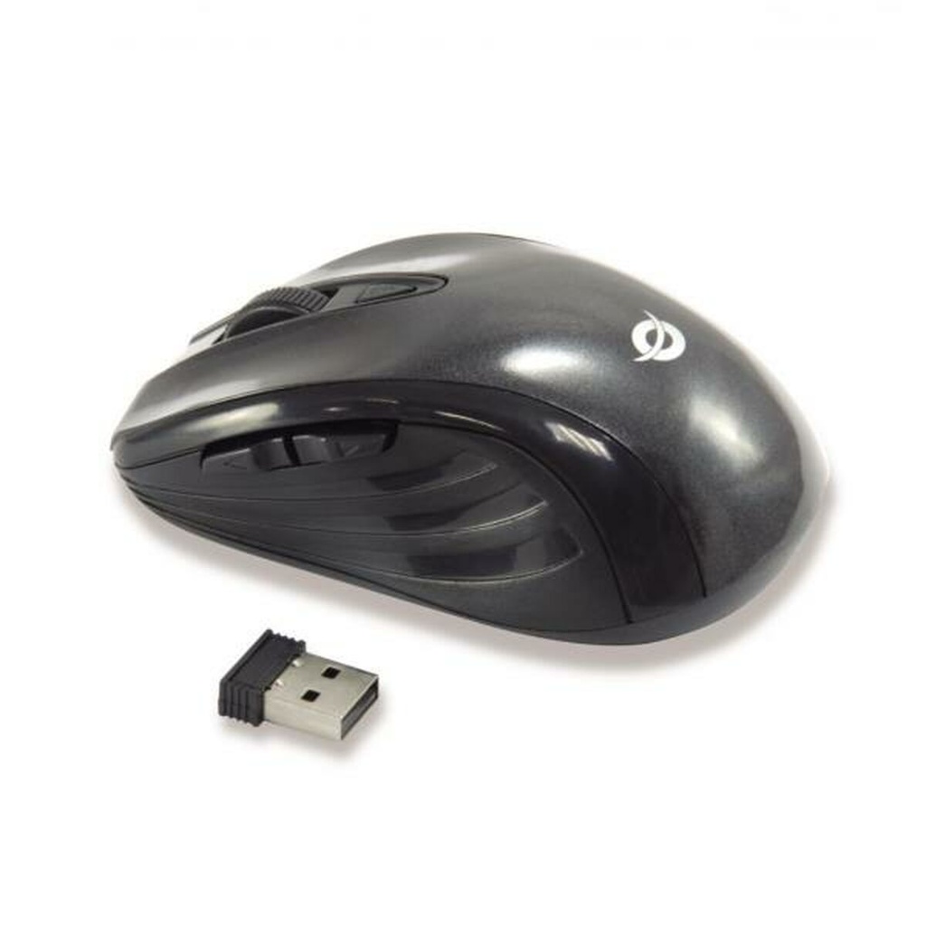 Ratón Conceptronic 120005207501 Negro 1600 dpi