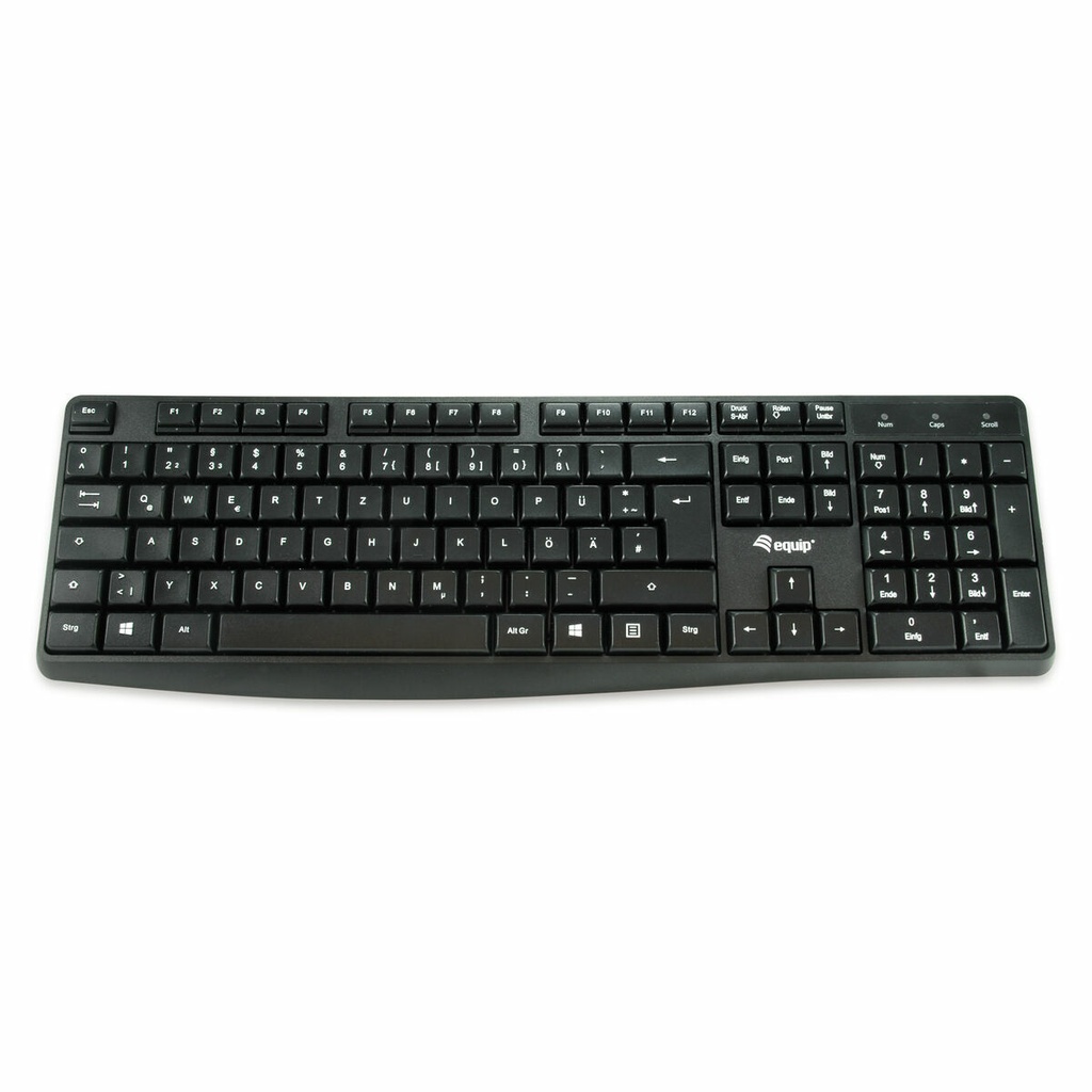 Teclado Equip 245211 Negro Qwerty Español