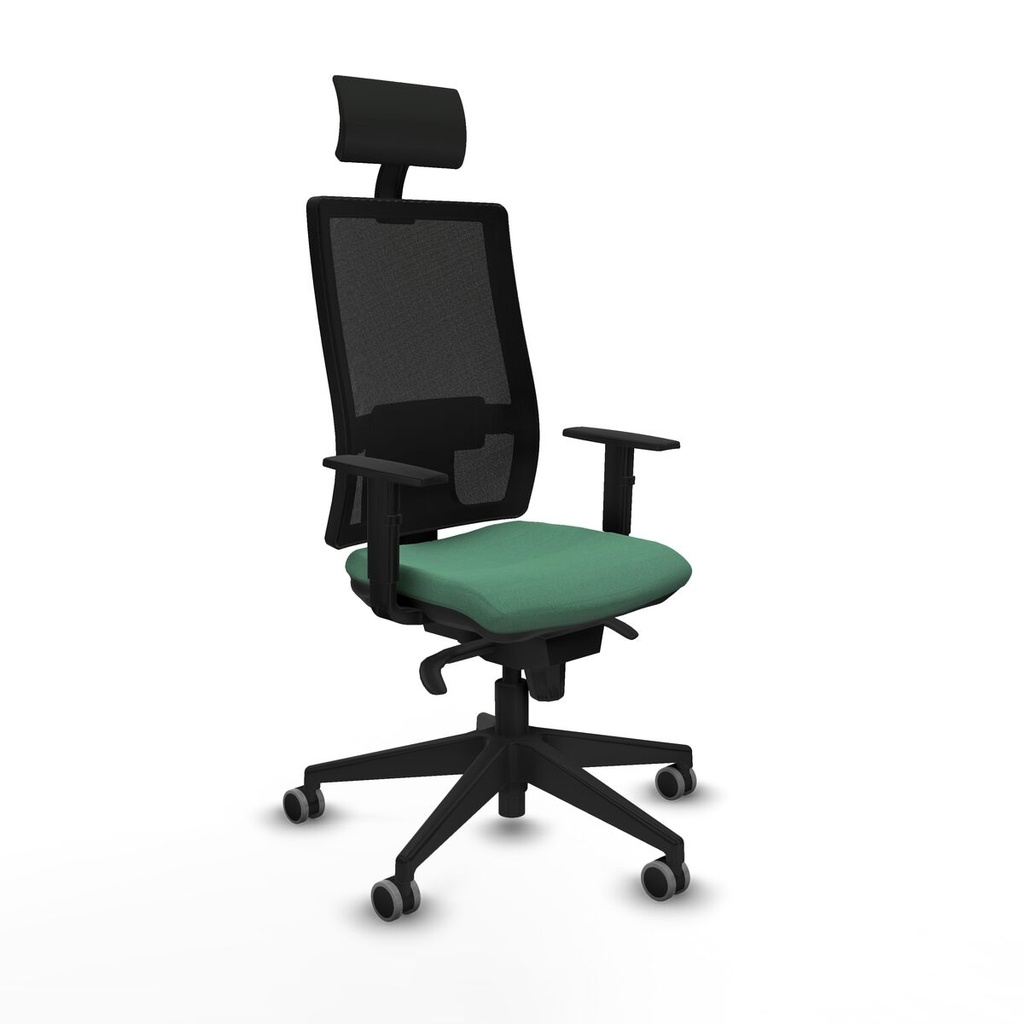 Office Chair Piqueras y Crespo 1D066G1 Emerald Green