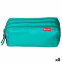 School Case ENRI Turquoise 21 x 7 x 11 cm (5 Units)