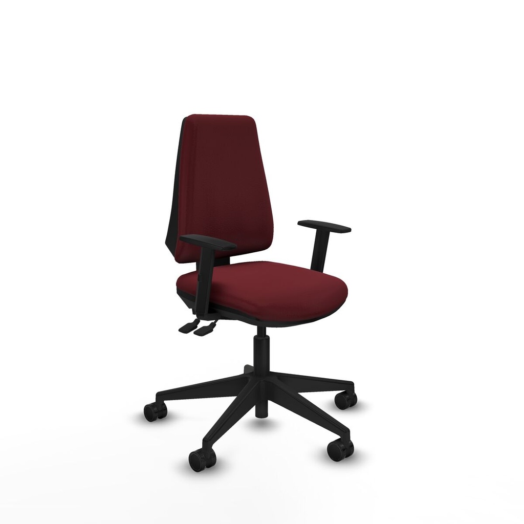 Office Chair Elche AS Piqueras y Crespo B1D066N Maroon