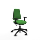 Office Chair Elche CP bali Piqueras y Crespo B1D066N Green