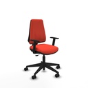Office Chair Elche CP bali Piqueras y Crespo B1D066N Dark Orange