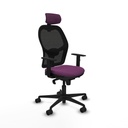 Office Chair with Headrest Jorquera Piqueras y Crespo 1D036N2 Purple