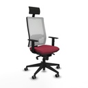 Office Chair Horna Piqueras y Crespo 1D066G1 Maroon