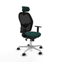 Silla de Oficina con Cabecero Jorquera Piqueras y Crespo 1D086N2 Verde