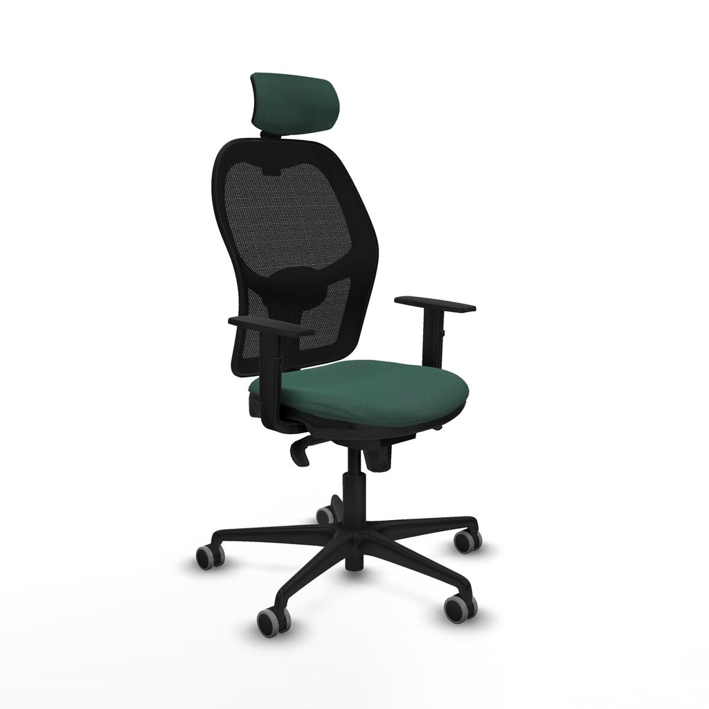 Silla de Oficina con Cabecero Jorquera Piqueras y Crespo 1D036G2 Verde
