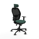 Silla de Oficina con Cabecero Jorquera Piqueras y Crespo 1D036G2 Verde