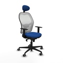 Office Chair with Headrest Jorquera Piqueras y Crespo 1D036G1 Blue