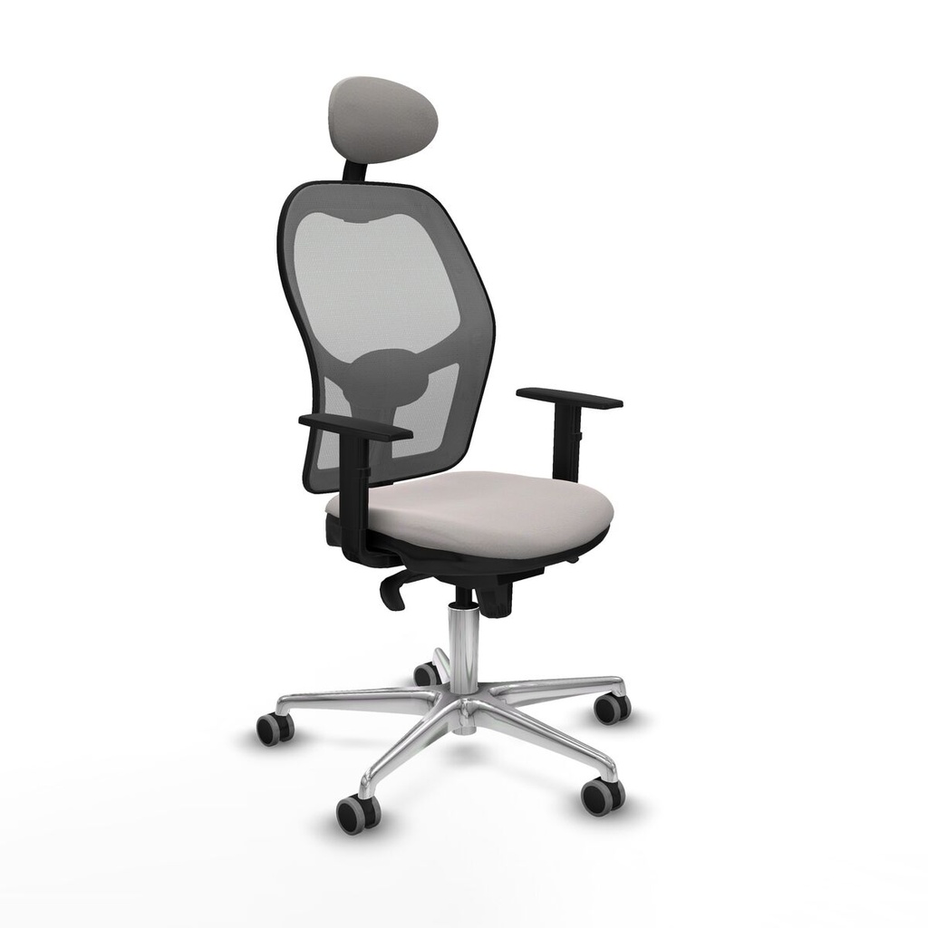 Office Chair with Headrest Jorquera Piqueras y Crespo 1D086G1 White