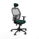 Office Chair with Headrest Jorquera Piqueras y Crespo 1D036G1 Green