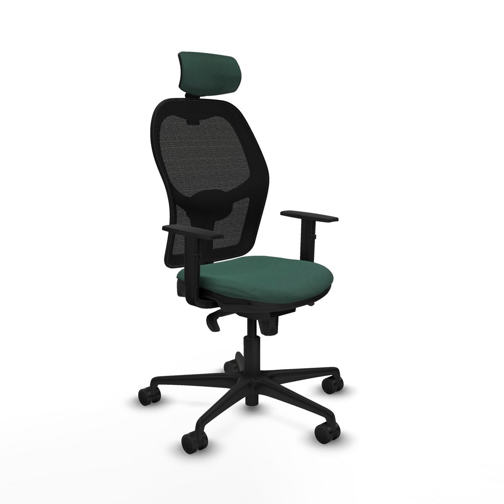 Silla de Oficina con Cabecero Jorquera Piqueras y Crespo 1D036N2 Verde