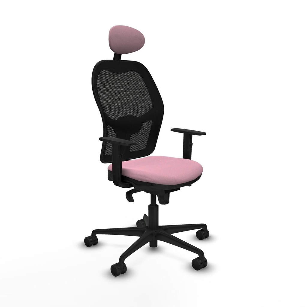 Silla de Oficina con Cabecero Jorquera Piqueras y Crespo 1D036N1 Rosa