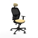 Office Chair with Headrest Jorquera Piqueras y Crespo 1D036G1 Cream