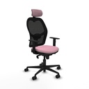 Silla de Oficina con Cabecero Jorquera Piqueras y Crespo 1D036N2 Rosa