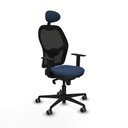 Office Chair with Headrest Jorquera Piqueras y Crespo 1D036G1 Navy Blue