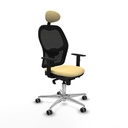 Silla de Oficina con Cabecero Jorquera Piqueras y Crespo 1D086G1 Crema