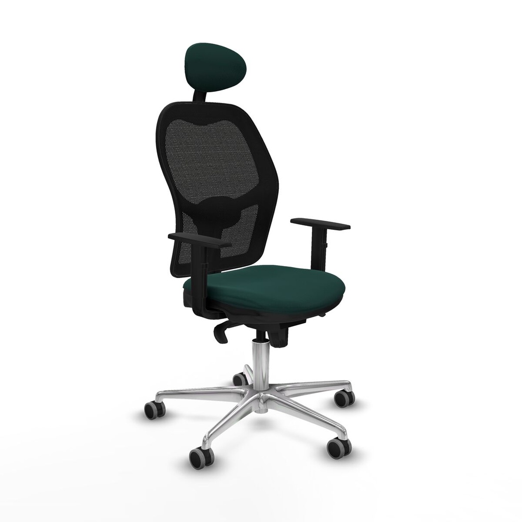 Office Chair with Headrest Jorquera Piqueras y Crespo 1D086G1 Green