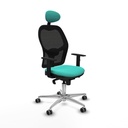 Office Chair with Headrest Jorquera Piqueras y Crespo 1D086G1 Turquoise