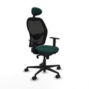 Silla de Oficina con Cabecero Jorquera Piqueras y Crespo 1D036N1 Verde