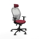 Office Chair Piqueras y Crespo 1D036G2 Maroon