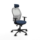 Office Chair Piqueras y Crespo 1D036N2 Navy Blue