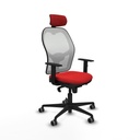 Office Chair Piqueras y Crespo 1D036G2 Red