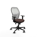 Office Chair Piqueras y Crespo 1D036G0 White Dark brown