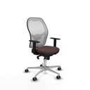 Office Chair Piqueras y Crespo 1D086G0 White Dark brown