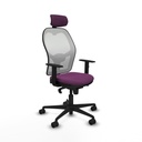 Silla de Oficina Piqueras y Crespo 1D036N2 Morado