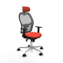 Silla de Oficina Piqueras y Crespo 1D086N2 Naranja Oscuro