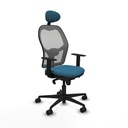 Office Chair Piqueras y Crespo 1D036N1 Grey Petroleum green