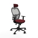 Office Chair Piqueras y Crespo 1D036N2 Maroon