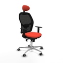 Silla de Oficina Piqueras y Crespo 1D086G1 Naranja Oscuro