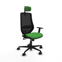 Silla de Oficina Piqueras y Crespo D036N2W Verde
