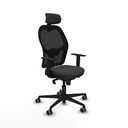 Office Chair Piqueras y Crespo 1D036G2 Dark grey