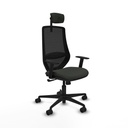 Office Chair Piqueras y Crespo D036N2W Black