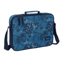 Mochila Escolar Safta New edition Azul marino 38 x 28 x 6 cm