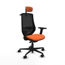 Silla de Oficina Mardos traslack bali Piqueras y Crespo D036N2H Naranja
