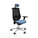 Office Chair with Headrest Mardos traslack bali Piqueras y Crespo D086G2H Sky blue